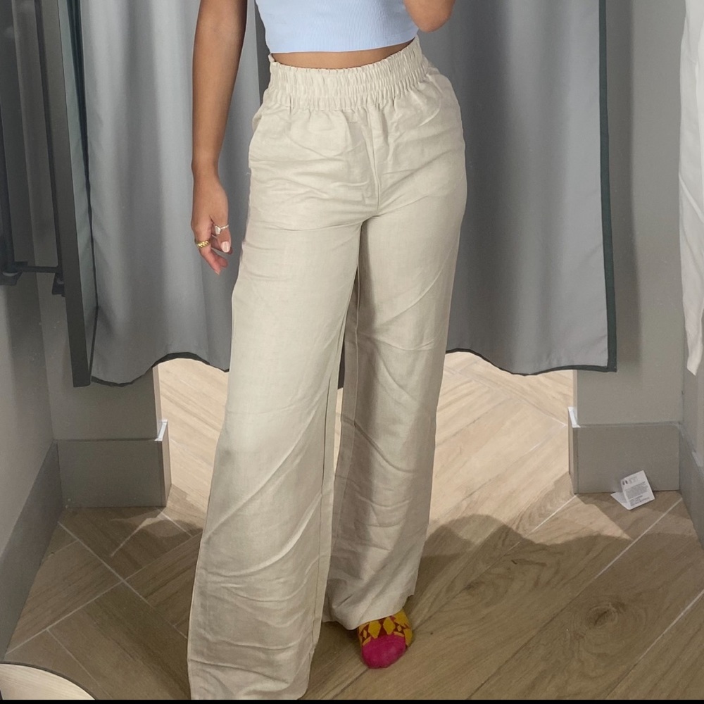 H&M linen pants